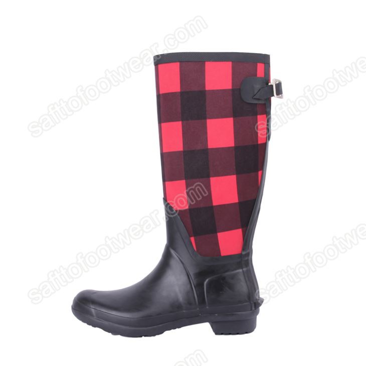 Dames warme neopreen regenlaarzen